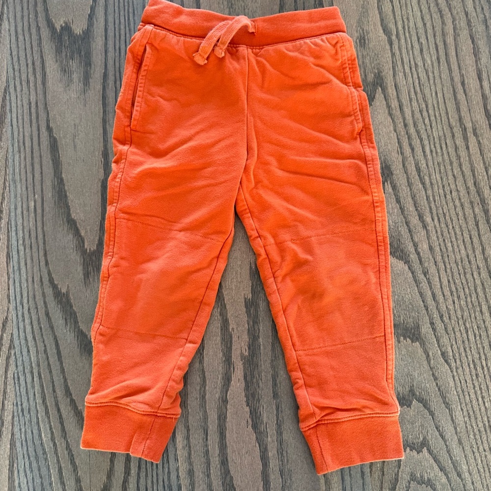 Primary size 3 joggers orange